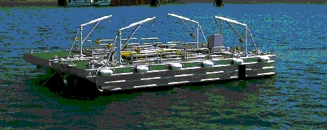 Forty foot Response Barge